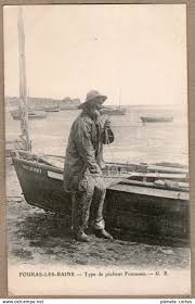 Pecheur Fourasain Fouras Les Bains Cartes Postales Anciennes La Rochelle Carte Postale