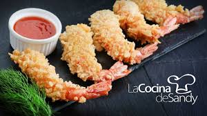 Gambas Con Panko Y Tempura Crujientes En Recetas De Comida Faciles Recetas De Comida Recetas De Comida Faciles Receta De Tempura