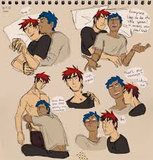 shitpost central — some aokaga sketches from last night. I keep... HD phone wallpaper