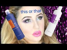 Use gloves to prevent staining of the hands. Wirklich So Gut Wie Alle Sagen Fanola No Yellow Vs No Orange Shampoo Im Vergleich Test Review Youtube