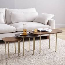 Trio Nesting Tables Set Of 3 In 2020 Coffee Table Nesting Tables Nesting End Tables