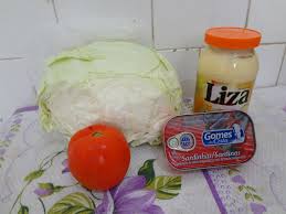 Salada De Repolho Com Sardinha Kitchenfordummies