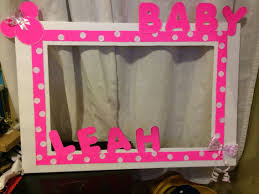 Minnie Mouse Baby Shower Photo Booth Frame Minnie Mouse Baby Shower Baby Shower Pictures Baby Shower Photo Booth Frame
