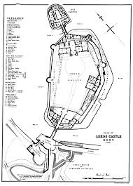 Leeds Castle Plan By E Stanford The History And Description Of Leeds Castle Kent By Charles Wykeham Martin Castle Floor Plan Castle Layout Leeds Castle