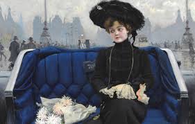 Journalist from danish radio recorded herself interviewing man as they had sex. Wallpaper Danish Painter Copenhagen Copenhagen 1902 Danish Painter Paul Gustav Fischer Elegant Young Woman In A Horse Drawn Cab Dronning Louises Bro The Bridge Of Queen Louise Elegant Young Woman In A Horse Drawn