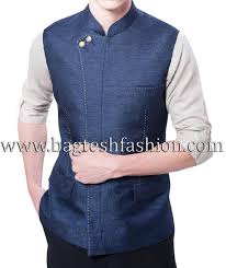 Amazing Look Navy Blue Nehru Jacket Nehru Jackets Blazers For Men Casual Kurta Designs