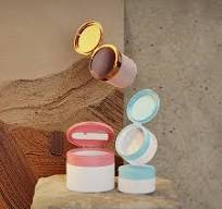 Custom Design PP Cream Jar Face Body Facial-Mask Cream Body Scrub Container  with Flip Cap and Spoon