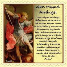 Oracion A San Miguel Arcangel Principe De La Milicia Celestial Catholic Prayers Prayer Images Spiritual Prayers