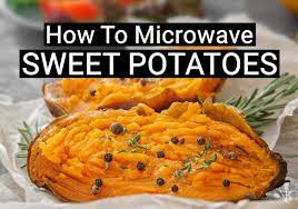 Why sweet potatoes recommended for diabetics? How To Microwave A Sweet Potato Easy Recipe Kitchensanity Microwave Sweet Potato Sweet Potato Recipes Baked Healthy Sweet Potato Recipes Baked