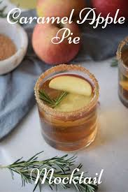 Caramel Apple Pie Mocktail Recipe Recipe Christmas Drinks Alcohol Recipes Christmas Drinks Nonalcoholic Mocktail Recipe