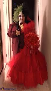 The beetlejuice costume was ok… but the lydia costume looked like a poor man's version of lydia's wedding dress. Beetlejuice Lydia Deetz Costume
