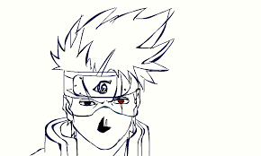 Then, some of you who like to have anime coloring pages; Kakashi Line Drawing By Dully101 On Deviantart