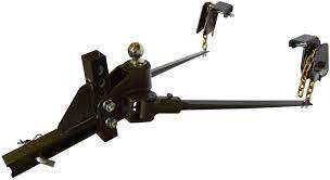Trailer that has 886 lb. Amazon Com Blue Ox Bxw0750 Swaypro Weight Distributing Hitch 750lb Tongue Weight For Standard Coupler With Clamp On Latches Black 34 X 11 X 6 Inches Automotive