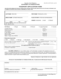 Affidavit of citizenship for batas pambansa blg. Dfa E Passport Application Form