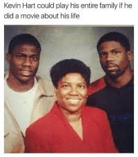 Starting off, kevin darnell hart was born on the 6th day of july 1979 at philadelphia in pennsylvania, u.s.a. Kevin Hart Family Photo Meme Familyscopes