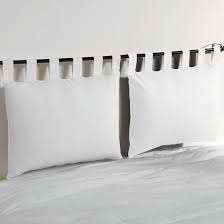 Liqicai cuscini testiera da letto testiere capezzale cuscino della. Confezione Da 2 Federe Per Testata Letto In Cotone Scenario Bianco La Redoute Interieurs La Redoute