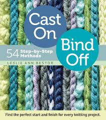 The stitch on the right needle is the newly formed knit stitch. Cast On Bind Off 54 Step By Step Methods Find The Perfect Start And Finish For Every Knitting Project Bestor Leslie Ann 8601405159663 Amazon Com Books
