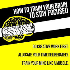 Instead of doing the difficult work of choosing one thing to focus on, we often convince ourselves that multitasking is a better option. How To Stay Focused Train Your Brain