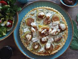 Probieren sie unseren lothringer speckkuchen mit saurer sahne creme fraiche und muskat herzhaft und pikant. Himmlischer Feigen Ziegenkase Speck Kuchen Kuchenereignisse