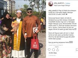 Pelakon abby abadi & norman hakin sering berkongsi mengenai aktiviti dan kehidupan keluarga besarnya mereka di media. Tahniah Anak Abby Abadi Norman Hakim Kini Huffaz