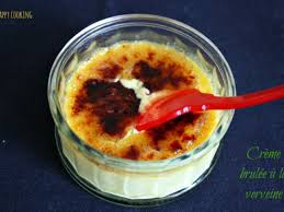Creme Brulee A La Verveine Verveine Creme Brulee Alimentation