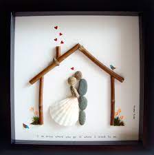 Wedding Gift Pebble Art Custom Wedding Gift Personalized Wedding Gift Bride And Groom Gift Housewar Diy Wedding Gifts Custom Wedding Gifts Wedding Gift Diy