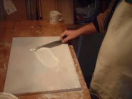 Acetone is a common solvent used with fiberglass resins. Canvas Preparation That Gives You A Smooth Finish