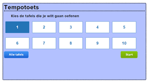 leer ze hier allemaal tafels oefenen tafeldiploma oefeningen