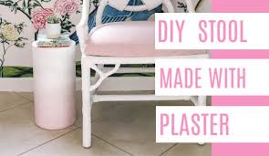 Check spelling or type a new query. Diy Stool With Plaster Of Paris At Home With Ashley