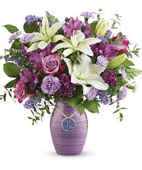 Aqua Artistry Bouquet Get Well Flowers Rose And Lily Bouquet Mothers Day Flowers