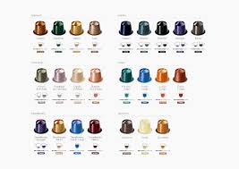 42 Factual Nespresso Capsules Color Chart