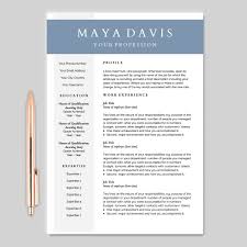 Resume Template For Google Docs I Cover Letter Included I Career Soko