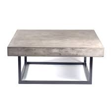 Mia Concrete Indoor Outdoor Coffee Table Solid Coffee Table Outdoor Coffee Tables Coffee Table Square
