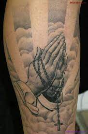 Tattoo Design Gallery Free Ideas For Tribal Butterfly Dragon Fairy Flower Star Jesus Hand Tattoo Praying Hands Tattoo Design Praying Hands With Rosary