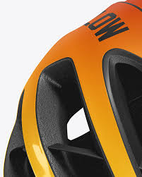Download Cycling Helmet Mockup In Apparel Mockups On Yellow Images Object Mockups