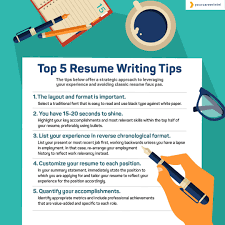 Top 5 Resume Writing Tips Lucasgroup