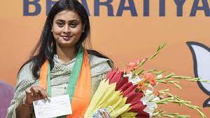 Digvijay singh 9th chief minister, madhya pradesh in office 1993 to 2003 preceded by sunderlal patwa succeeded by uma bharati constituency raghogarh. Shreyasi Singh Cwg Gold Medallist Shooter Joins Bjp Ahead Of Bihar Polls India News Zee News