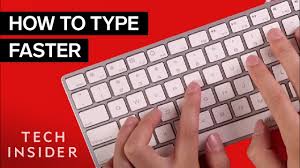 Type to a steady rhythm. How To Type Faster Youtube