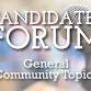 Candidate Forum #2: General Community Topics event image