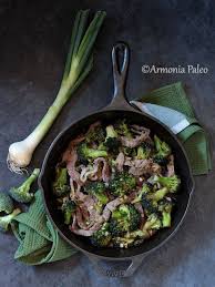 Straccetti di vitello con verdure. Straccetti Di Manzo Con Broccoli