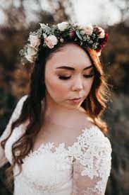 Kamloops Wedding Makeup Artist Smokey Eye Bridal Makeup Natural Bridal Makeup Flower Crown Kamloops M Bridal Beauty Bridal Makeup Natural Wedding Makeup Artist