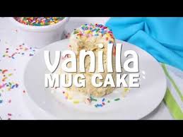 Stir in the wet ingredients: This Easy Vanilla Mug Cake Is Delicious Moist And Topped With A Lovely Vanilla Icing That Soaks Into The Cake And Infuse Mug Cake Mug Recipes Vanilla Mug Cake