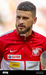 Mateusz Klich during the UEFA Nations League A soccer match between Poland  and Portugal at Silesian Stadium in Chorzow, Poland