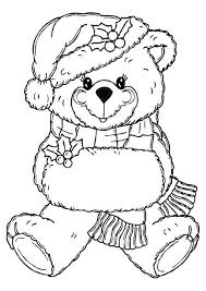 The spruce / wenjia tang take a break and have some fun with this collection of free, printable co. Christmas Teddy Bear Coloring Pages For Sale Off 65