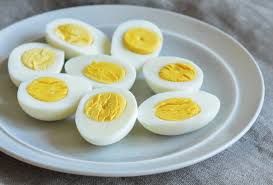 hard boiled eggs