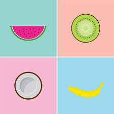 Minimalist Fruit Prints By Strange Fruit Amy Zhang Design Fruit Print Prints Illustration Food