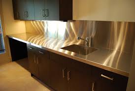 hand made stainless steel countertops