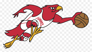 Philadelphia 76ers nba wells fargo center. Hawk Clipart Atlanta Hawks Old Atlanta Hawk Logo Hd Png Download Vhv