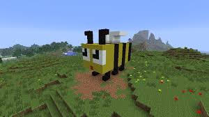 I decided not to cut out the wings' inner pixels, which made it a little easier. 3d Pixel Art Bumble Bee Rabbit Ducky Minecraft Map