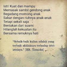 Kuatnya Istri Dan Bentakan Suami Istri Kuat Dan Mampu Memasak Sambil Gendong Anak Begadang Momong Anak Sabar Dengan Riuhnya A Kata Kata Mutiara Suami Motivasi